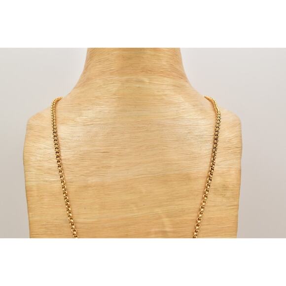 Givenchy Vintage Padlock Logo 4G Pendant Necklace Toggle Chunky Signed BinA17 - Picture 8 of 12